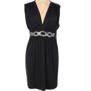 White House Black Market Black Dress with Sparkly Accents